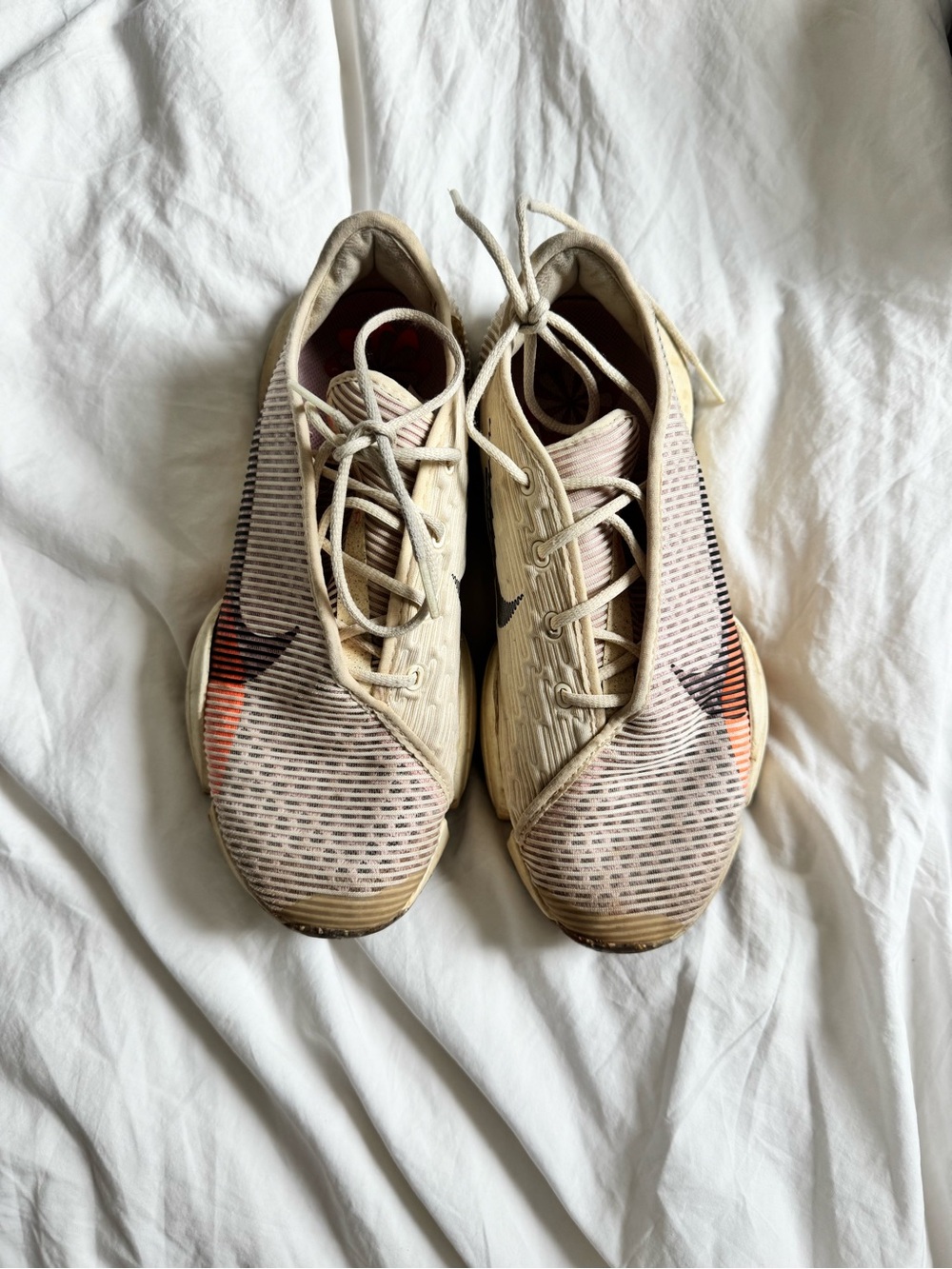 Nike Air Zoom SuperRep 2 Next Nature Cream Pink Orange Sneakers Size 7